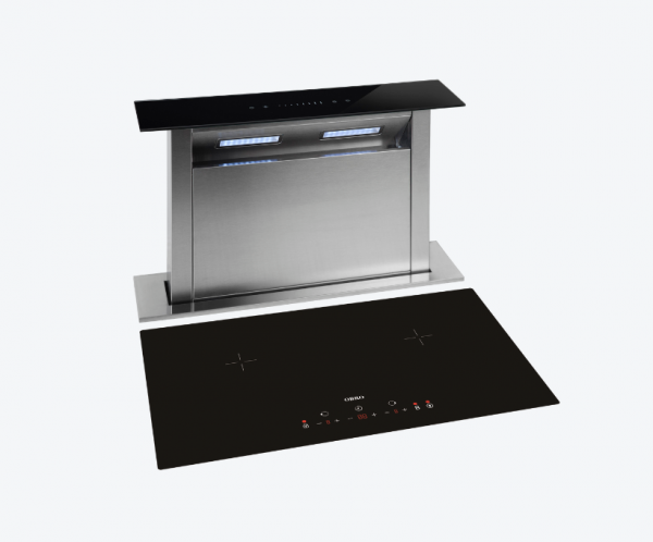 kitchen cooker hood and induction hob system HDX2 SCHLANK